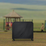 Waterproof 210D Oxford Cloth Bbq Grill Cover - Anti-Uv Dust-Proof Foldable - Fits Gas Charcoal Electric - 190X71X117Cm - Black-1915197298237902854