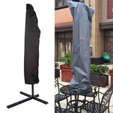 Foldable Outdoor Umbrella Cover - Uv Protection 210D Oxford Cloth 57X48X25Cm Black-1915197061075177472