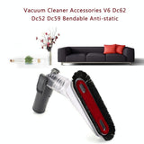 4-In-1 Bendable Anti-Static Suction Head Kit For Dyson V6 / V7 / V8 / V9 / V10-1915197562256756738