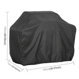 Waterproof Bbq Grill Cover - 210D Oxford Cloth - Dust-Proof - Anti-Uv - 100X60X150Cm - Outdoor-1915196748935073793