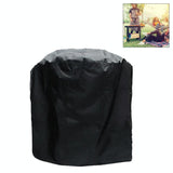 Waterproof Bbq Grill Cover - 210D Oxford Cloth Anti-Uv Dust-Proof 71X73Cm Black-1915196776881721350