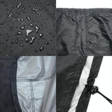 Waterproof Outdoor Furniture Cover - 210D Oxford Cloth - Anti-Uv & Dust-Proof - Fits 135X135X75Cm - Black-1915196499722113026