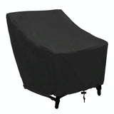 Waterproof Oxford Cloth Furniture Set Cover - Protects Outdoor Table And Chairs - 102X79X70Cm - Black-1915196732858306565