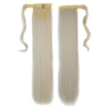 60 Long Straight Ponytail With Invisible Bandage Band - No Code-1915197871532150788
