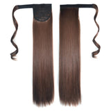 Long Straight Hair Wig Ponytail - Invisible Bandage Style-1915197708977704960