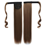 Long Straight Ponytail With Invisible Bandage - 18-1915198020971008000