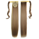 Long Straight Invisible Bandage Ponytail Wig - 18H22-1915197886291906564