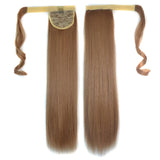 Long Straight Ponytail With Invisible Bandage Band-1915197673183514628
