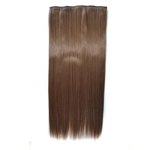 Long Straight Clip-In Wig Extension - 18 Inches-1915197053466710017