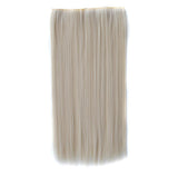 Long Straight Wig Piece - 5 Clip 60 Inches-1915198030320111617