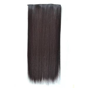 Long Straight 99J Wig With Five Clips-1915197684407472129
