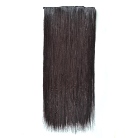 Long Straight 99J Wig With Five Clips-1915197684407472129