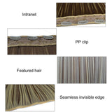 5-Clip Long Straight Wig Extension - 4M30 Colour-1915197009292300290