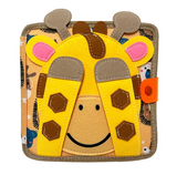 NNEOBA Toddler Board Giraffe Book