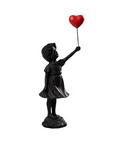 NNEOBA Banksy Balloon Girl Sculpture