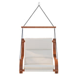 NNEDSZ Gardeon Hammock Chair Wooden Hanging Indoor Outdoor Lounge Patio