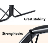 NNEDSZ Outdoor Hammock Chair with Stand Hanging Hammock with Pillow Cream