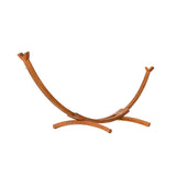 NNEDSZ Hammock Bed Stand Larch Wood 315cm Length