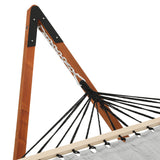 NNEDSZ Hammock Bed Outdoor Camping Timber Hammock with Stand Grey