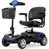 NNEMB Mid-Sized Lithium Fast Easy Charge Mobility Scooter, Blue