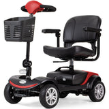 NNEMB Mid-Sized Lithium Fast Easy Charge Mobility Scooter, Red