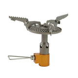 NNEOBA Mini Titanium Camping Stove Silver