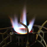 NNEOBA 1000ml Dual-Fuel Gasoline Gas Stove Silver