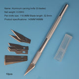 NNEOBA Metal Scalpel Knife Tools Kit