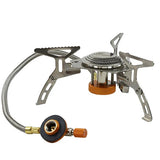 NNEOBA Portable Split Gas Stove 3000W Silver