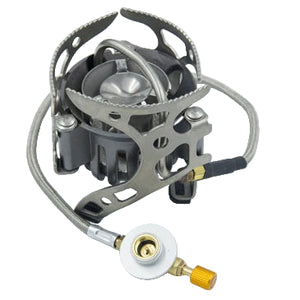 NNEOBA Gasoline Multi-Oil Camping Stove Silver