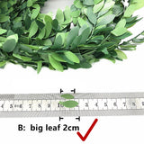 NNEOBA Artificial Leaf Garland Plants