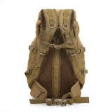 NNEOBA 60L Tactical Camping Backpack Waterproof Khaki