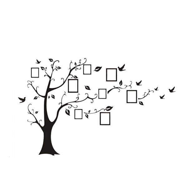 NNEOBA Black 3D Photo Tree