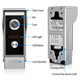 NNEOBA Wired Video Doorbell Intercom System