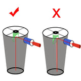 NNEOBA Red Laser Collimator for Newtonian And SCT Telescope Black