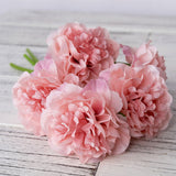 NNEOBA Peony Artificial Silk Flowers – 5PCS Realistic Floral Bouquet