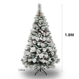 NNEOBA Pine Needles Christmas Tree with Hanging Sticks