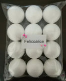 NNEOBA 30cm White Foam Balls - Polystyrene Styrofoam Craft Decoration Balls (1pc)