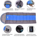 NNEOBA 4-Season Camping Sleeping Bag Lightweight Envelope Style