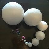 NNEOBA 30cm White Foam Balls - Polystyrene Styrofoam Craft Decoration Balls (1pc)