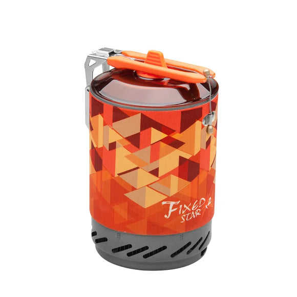 NNEOBA Portable Camping Cooking System 1L Gas Stove Burner Orange