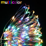 NNEOBA Fairy Lights Copper Wire LED String Lights Christmas Garland