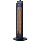 NNEMB Electric Heater Indoor or Outdoor, 1200W, 2 Radiant Heat Settings, Oscillating, Safety Tipping Shut Off
