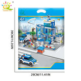 NNEOBA City Police Station Building Blocks Set (753PCS)