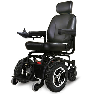NNEMB Front Wheel Drive Power Electric Wheelchair, Up to 35km Range, Ultra-Comfortable, Safe Stable Non-Slip Anti-Roll Back Power Assist Chair