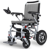 NNEMB Ultra-Light Power Wheelchair, Tight Turning Electric Motorised Wheel Chair, Folding, ARTG Certified, Aluminium Frame, Lithium Battery, Grey