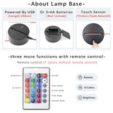 NNEOBA Acrylic Table Lamp Anime Attack on Titan for Home Room Decor Light Cool Kid Child Gift Manga AOT Night Light Attack on titan