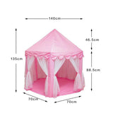 NNEOBA Princess Castle Tipi Tent & Ball Pool for Kids