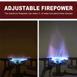 NNEOBA Portable Camping Gas Stove Silver