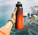 NNEOBA 600ML Sports Bottle Orange